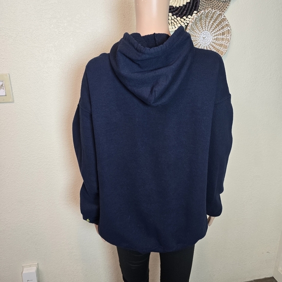 Hard Rock Las Vegas  Hoodie Womens Large Navy Full Zipper  Long Sleeve Hooded - Picture 4 of 12